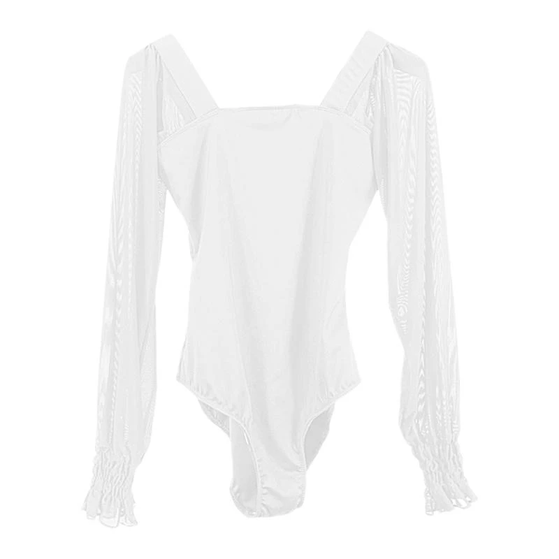 Ballet Leotards cho phụ nữ tay áo dài tay thể dục dụng cụ thể dục dụng cụ nhảy múa lê