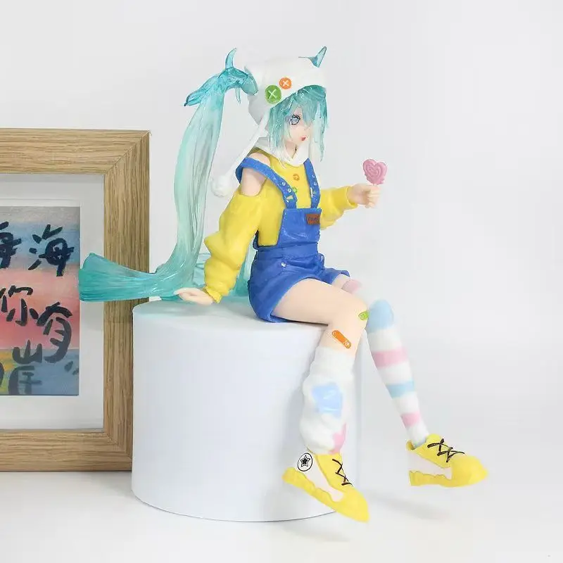 14 سنتيمتر هاتسون ميكو عمل أرقام سلسلة Kawaii ملابس السباحة Vocaloid البلاستيكية تحصيل نموذج لعب فتاة هدية