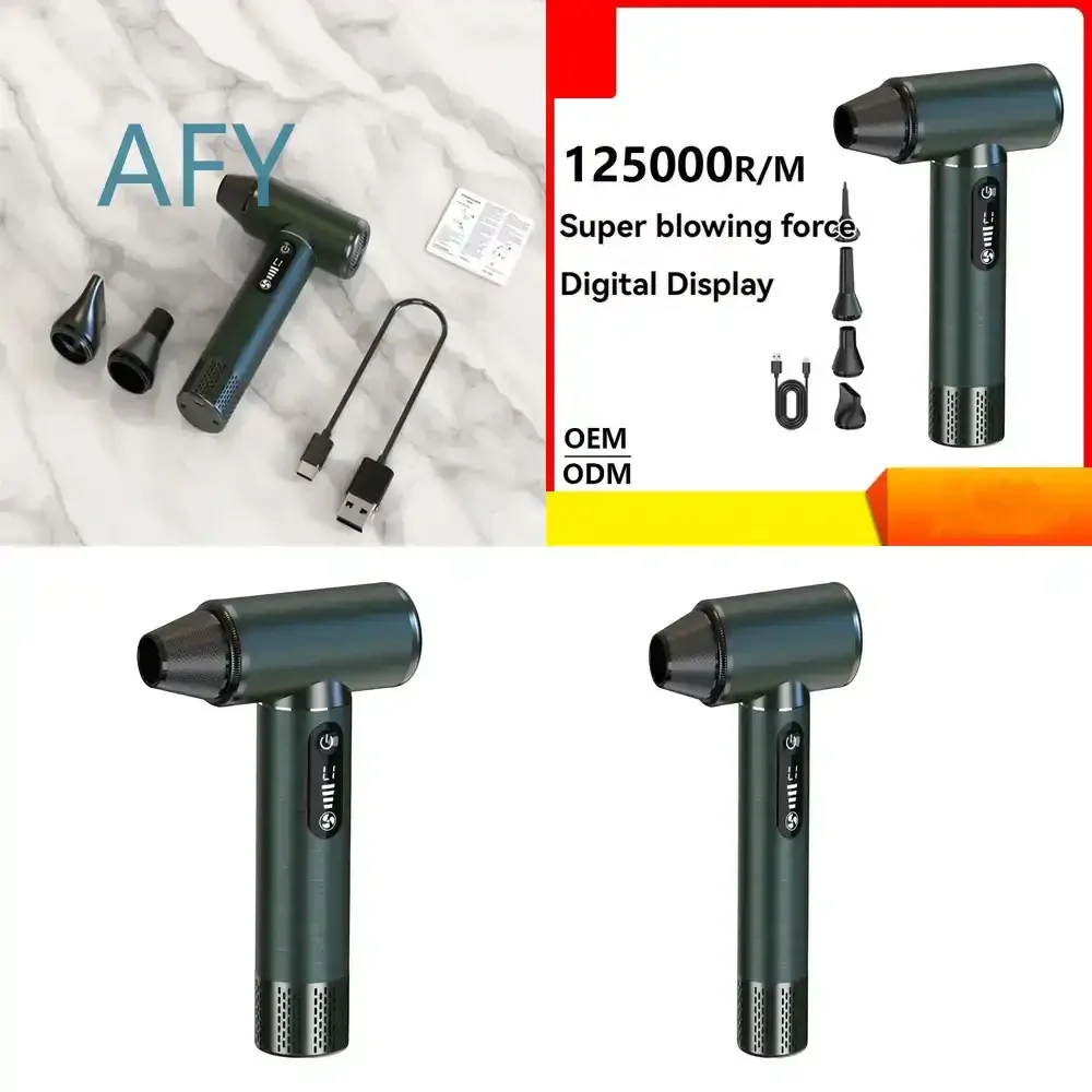 D15S Aluminum Alloy Dust Blower for Electric Air Blower for Car Vacuum Cleaner for High Speed Dust Remover for 130000 RPM for