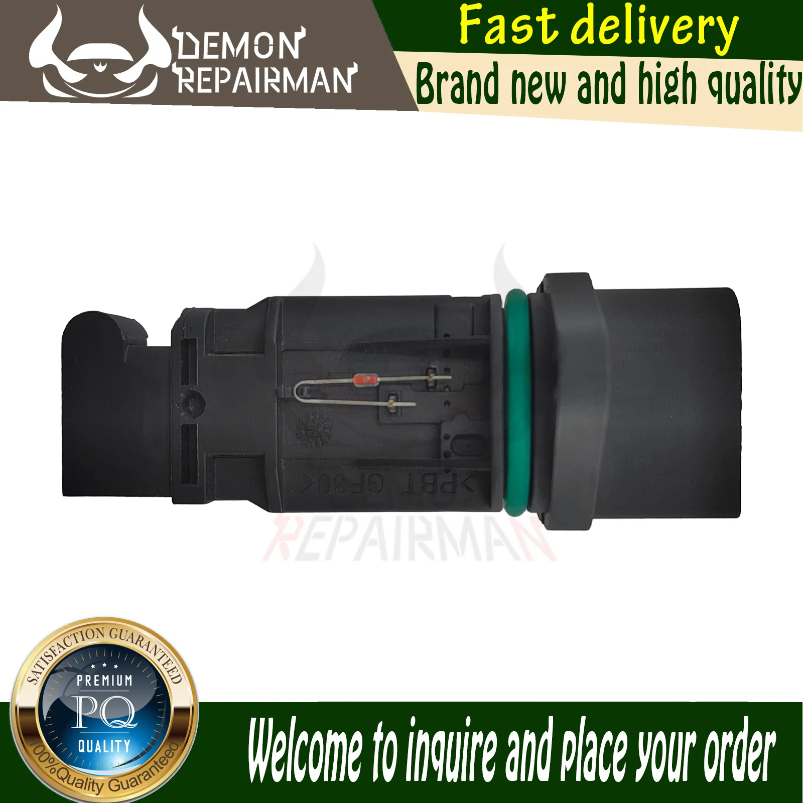 

0280218060 0280217121 Mass Air Flow MAF Sensor Compatible with AUDI A8 4.2L TT 1.8L A4 A6 SEAT LEON 2.0L VW GOLF 3.2L 0280218003