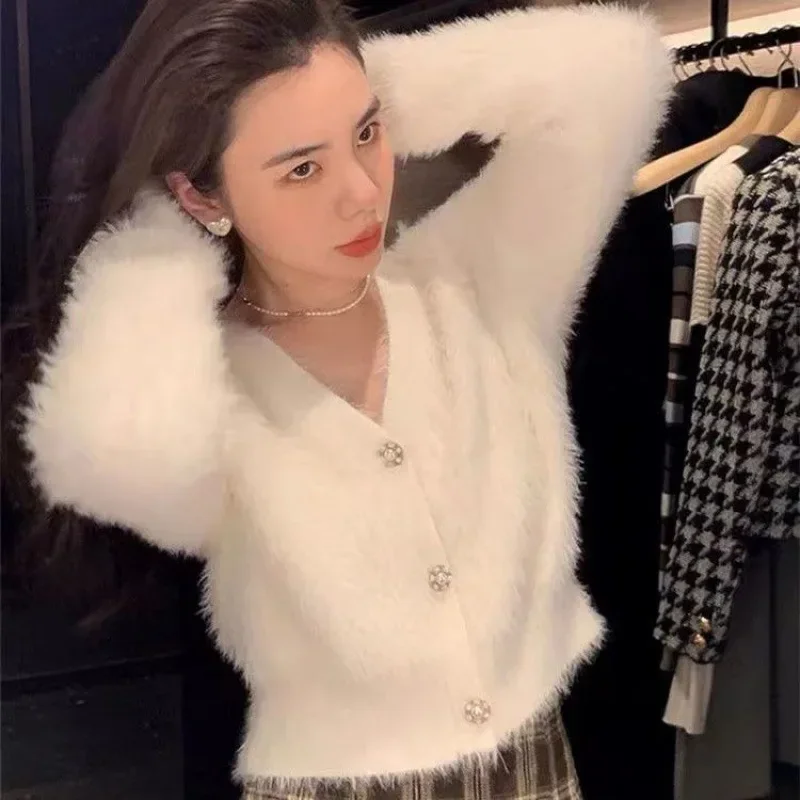 

Spring Sweater Women Cardigan Sweater Female Autumn Female Wool Knitting Winter Clothes Women Korean Fashion Tops Y2k Kpop 겨울옷
