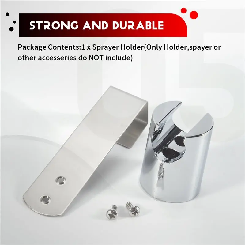 Kitchen Appliance Sprayer Holder With Toilet Hanging Bracket Attachment For Bidet Wand Sprayer