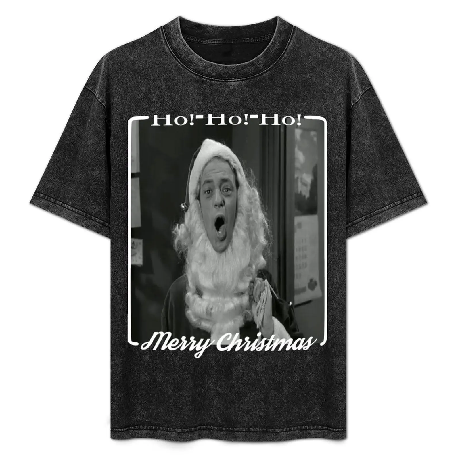 

Barney Fife dressed as Santa Claus T-Shirt Plus Size Summer Casual T-Shirt