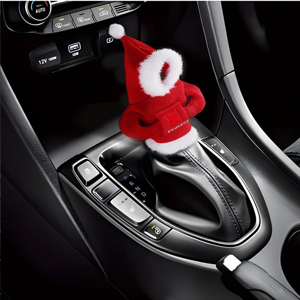 سيارة ذراع السرعة التحول غطاء عيد الميلاد البلوز الملحقات الداخلية لبيجو 208 308 207 107 508 607 106 406 407 307 206 301