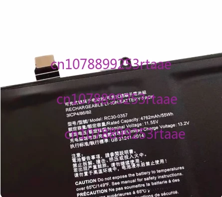 

RC30-0357 Laptop Battery For Razer BOOK 13 RZ09-0357(2020) RZ09-0357MG RZ09-0357ME RZ09-0357X RZ09-0357FT 3ICP4/86/82