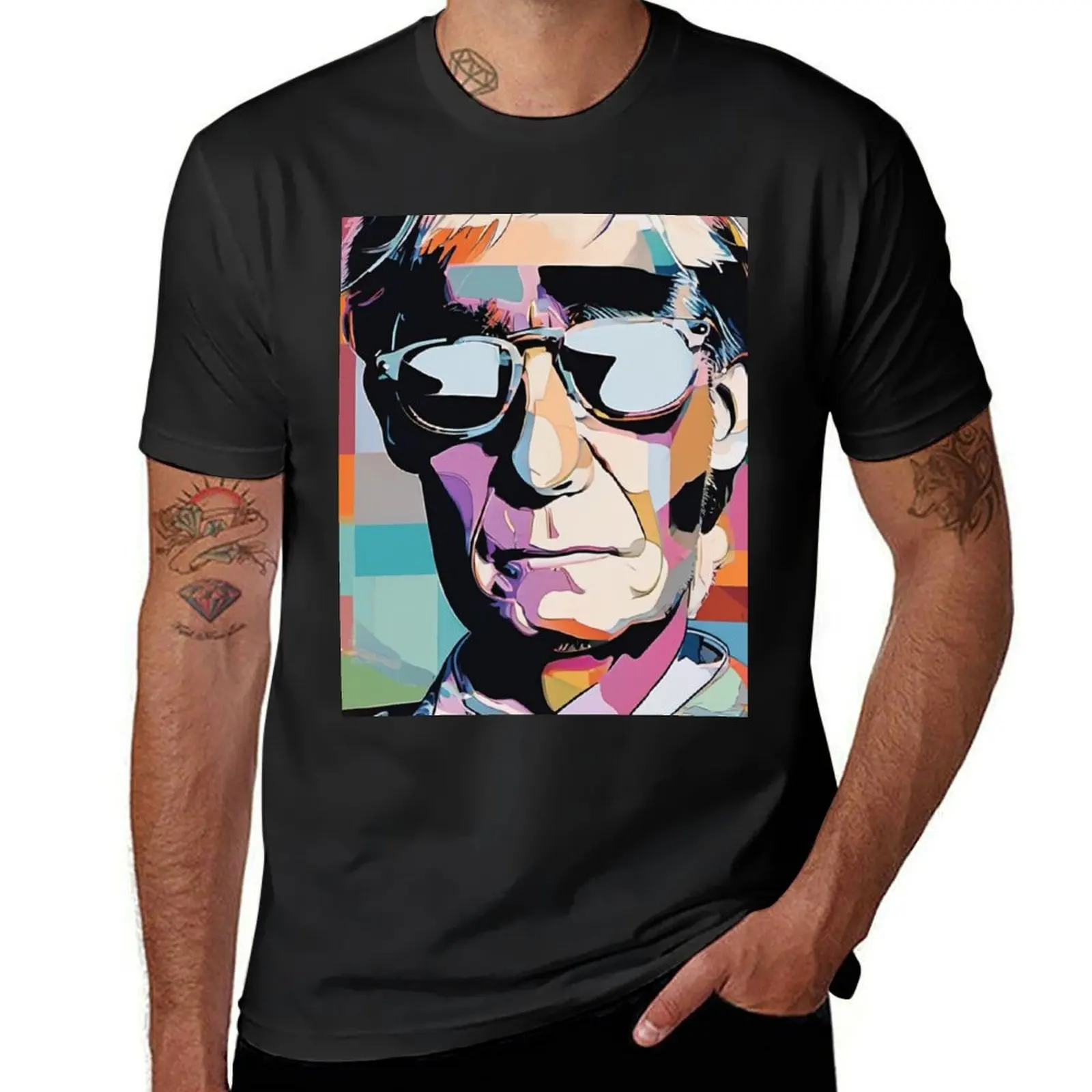 AI-ndy Warholed Andy Warhol Pop Art T-Shirt vintage shirts graphic tees cute tops mens t shirt