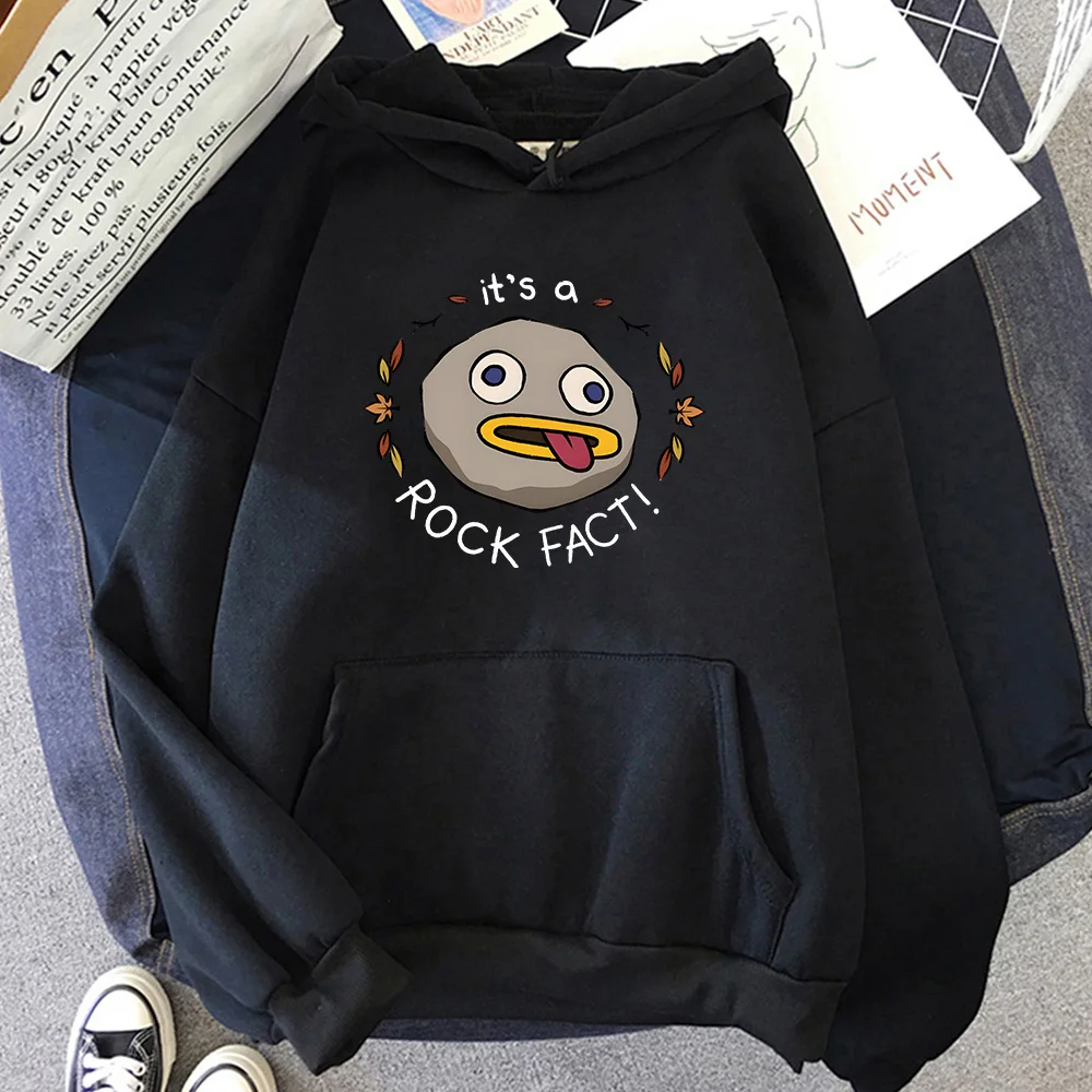 It\'s A Rock Fact Over The Garden Wall Hoodie Winter Streetwear Men/women Pullover Fleece Long Sleeve Sweatshirts O-neck Clothing