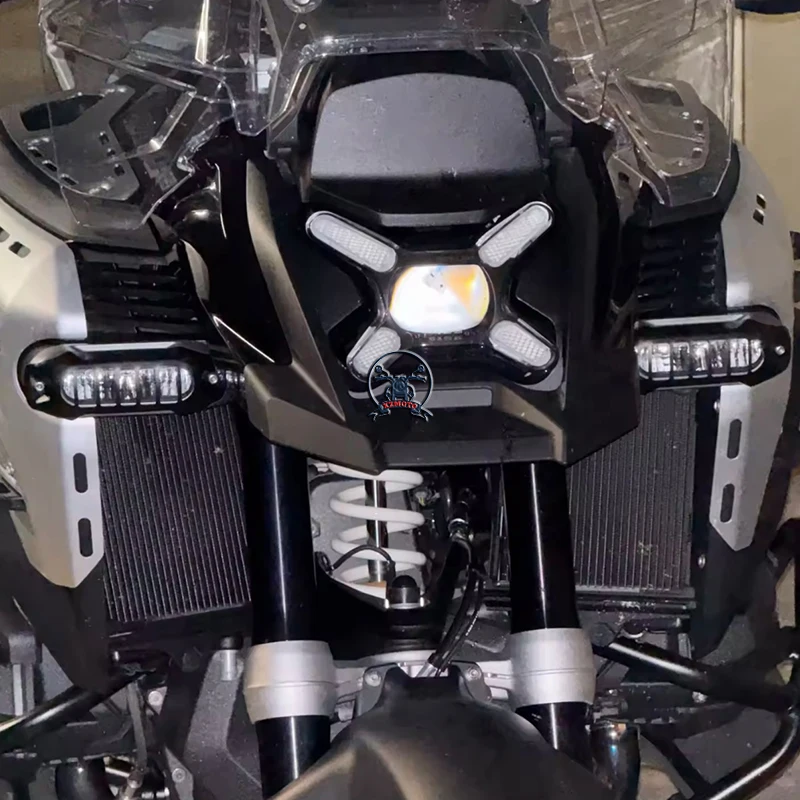 جديد لسيارات BMW R1300GS ADV R 1300 GS Adventure 2024 2025 ملحقات جديدة للدراجات النارية LED مساعد ضوء معدات الحماية غطاء المصباح