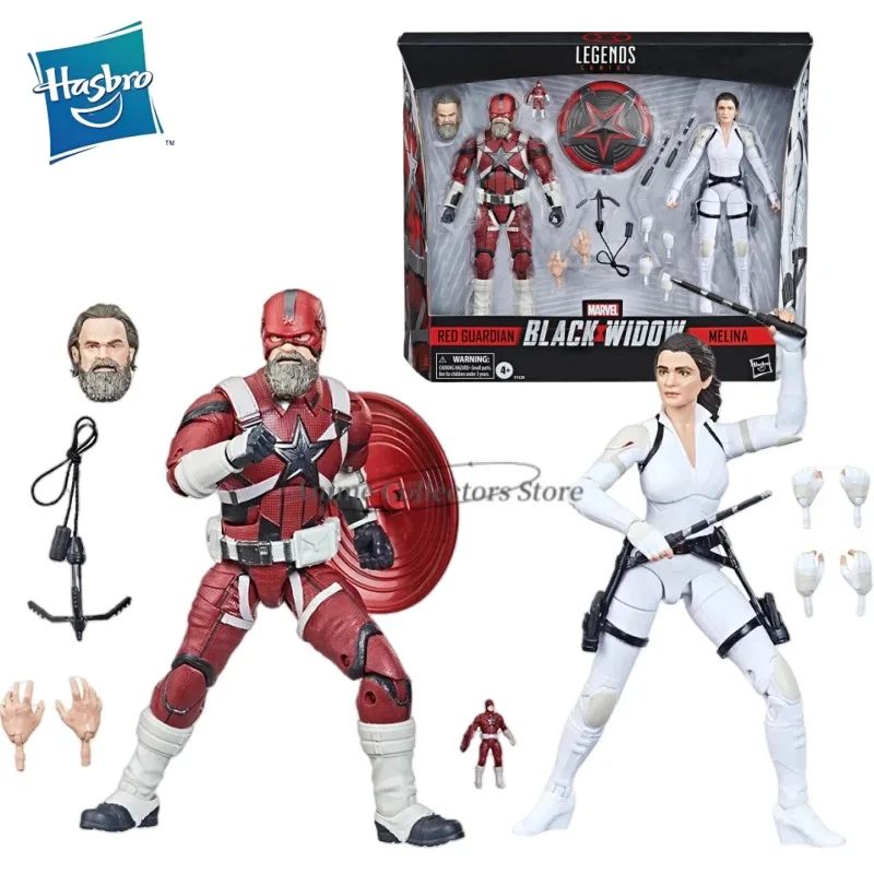 

In Stock Hot Toys Hasbro Marvel Legends Series Red Guardian Melina Vostokoff 2-Pack Action Figure Collectible Toy Gift F1129
