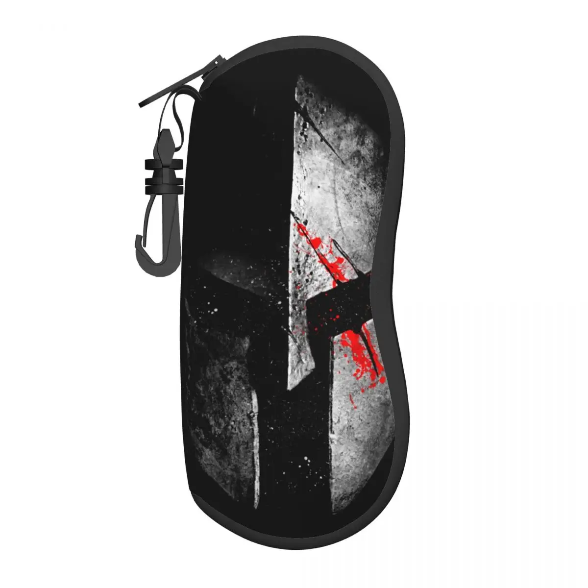 

Sparta Skull Spartan Helmet Shell Eyeglasses Case Women Men Fashion Glasses Case Sunglasses Box Pouch