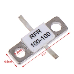 100 Watts 100ohms RF Resistor Flange Mount 100 WATT 100 OHMS RFR 100-100/50-250RFR 1Pc