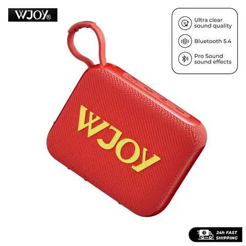 Go 4 야외 서브우퍼 미니 스피커용 초소형 무선 블루투스 스피커 24H 내장 배터리 방수 스포츠 스피커 Best5