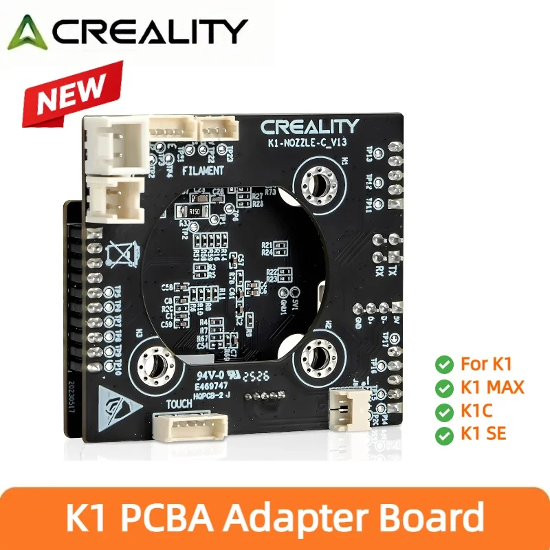 Creality K1 New Version PCBA Adapter Board T9_GD32F303CBT6 NOZZLE-C-V13 For K1C K1 Max K1 SE 3D Printer Replacement PCB Module