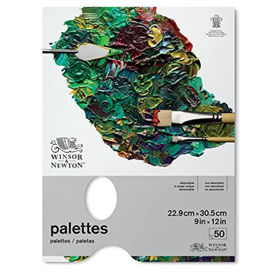 

Professional Tear Off Palette Paper, Transparent 9-x-12-Inch