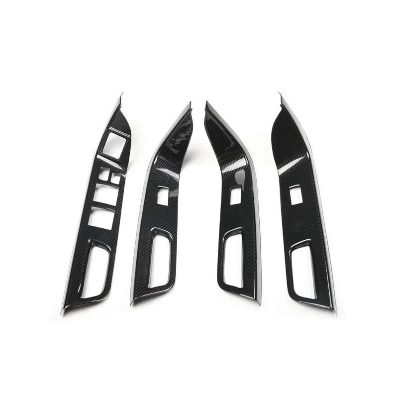 For Mitsubishi Lancer EX 2010-2016 RHD Right Hand Drive ABS Carbon Fiber Style Decoration Accessories Interior Trims Stickers