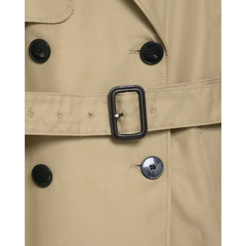 Trench-Coat Long avec ceinture pour femmes, automne décontracté, Double boutonnage, col à revers, manches longues, coupe-vent, vêtements d'extérieur chics pour femmes