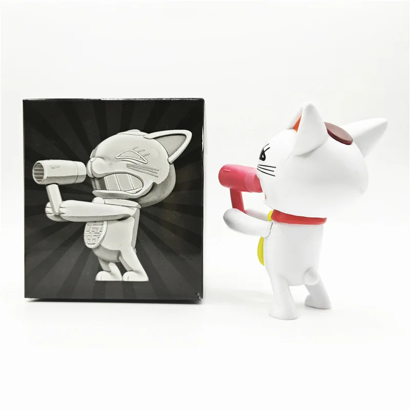 Figura Turbo de abuela, periférico de Anime Dandadán, lindo gato Kawaii, figura de acción de PVC, adorno decorativo de escritorio, manualidades, regalos, Juguetes