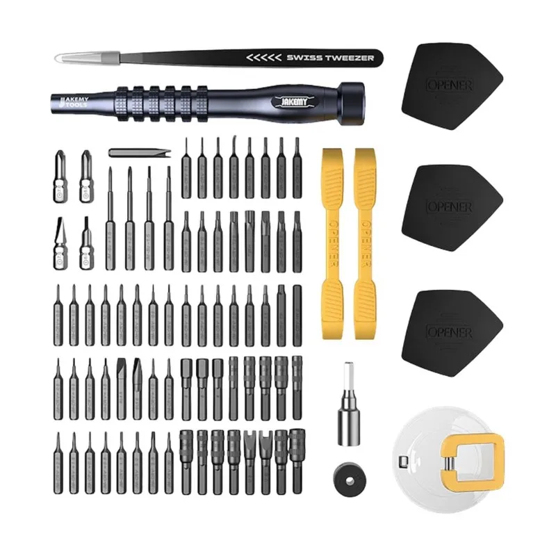 【CUSTOMER FAVORITE】JAKEMY 83-Piece Industrial Tool Set For Electronics Repair