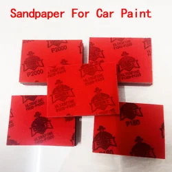 10 Pcs 100×75mm Sponge Sandpaper Automotive Sanding Blocks For Car Paint Grinding Polishing Dry Grinding Soft Sponge Sand Block