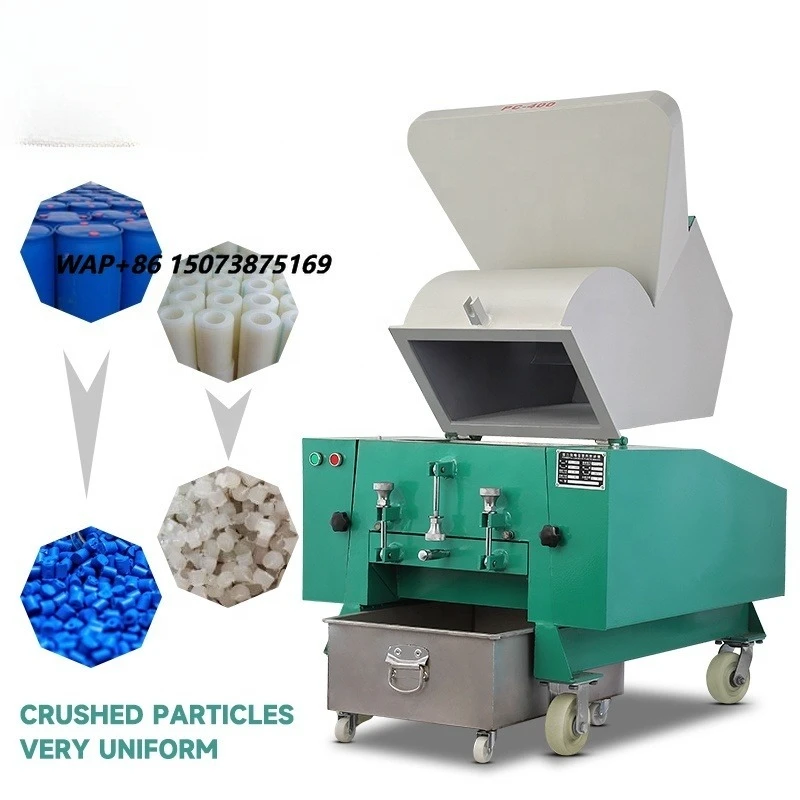 PC400 Plastic Shredder 7.5KW Factory Direct Multi-Blade Plastic Recycling Crusher