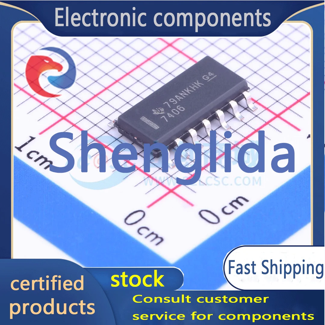 SN7406DR Packaging SOIC-14_ 150mil inverter brand new stock 1PCS