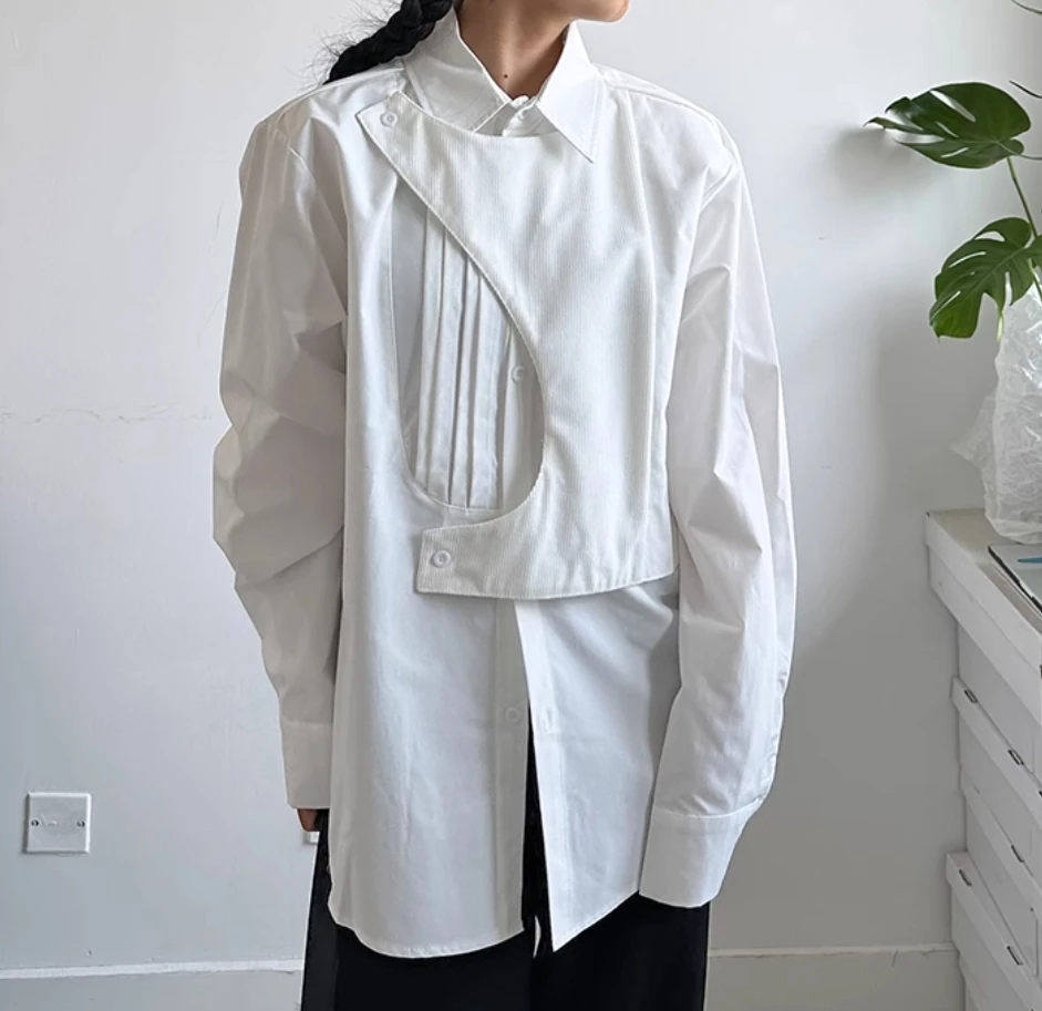 

SuperAen 2025 летняя новая свободная льняная дышащая рубашка большого размера, женская летняя солнцезащитная рубашка