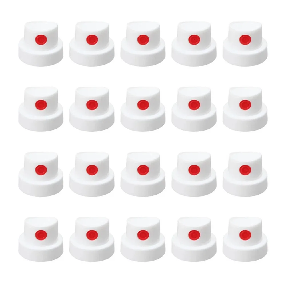 كما يظهر الصورة، فوهات غطاء زجاجة رذاذ بلاستيكية بديلة لطلاء الرش مصنوعة من مادة البولي بروبيلين للاستخدام السريع