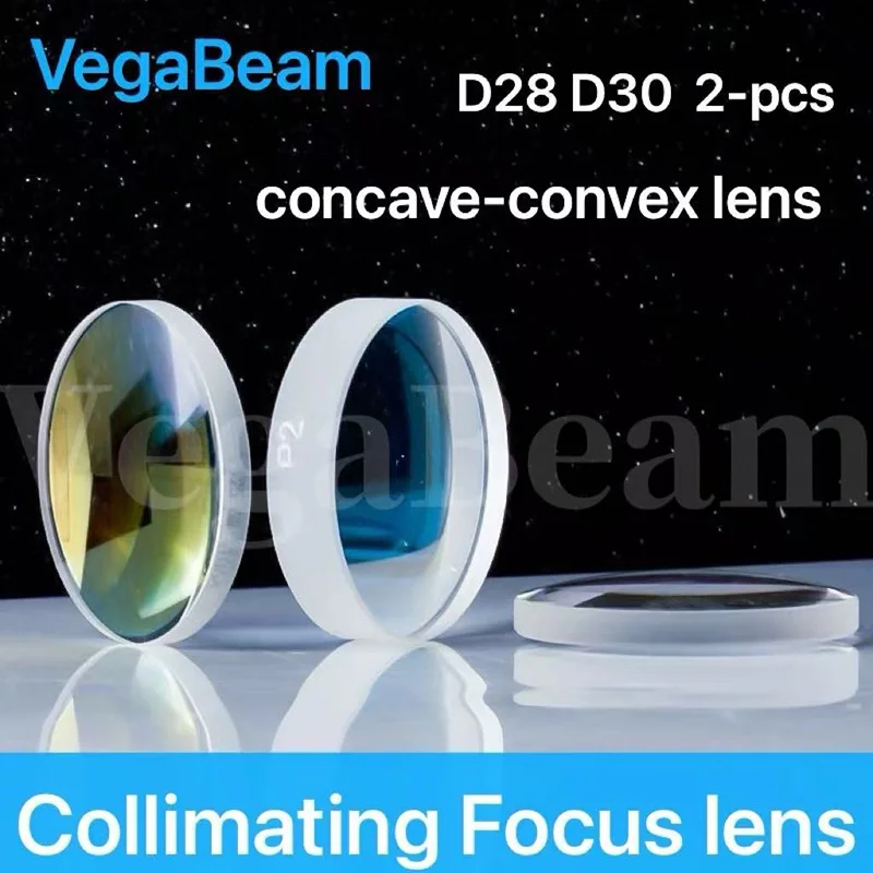 D30 F155 Focusing & Collimating Lens D28 & D30 & D37 F100 / F125 / F155 / F200 for Raytools WSX Bordor BOCI Precitec Laser Cutti