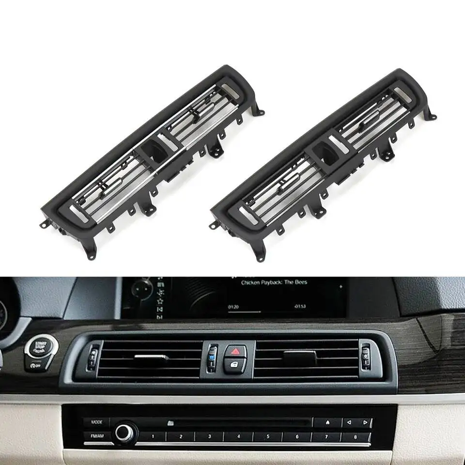 

For BMW F10 F11 5 Series 2010-2017 Center AC Vent Grille Dash Air Outlet Replacement 64229166885 64229209136