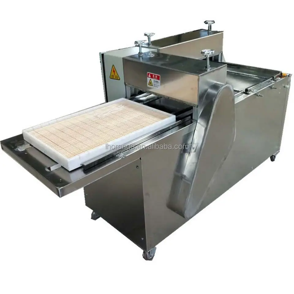 Semi auto peanut cereal bar forming cutting moulding machine