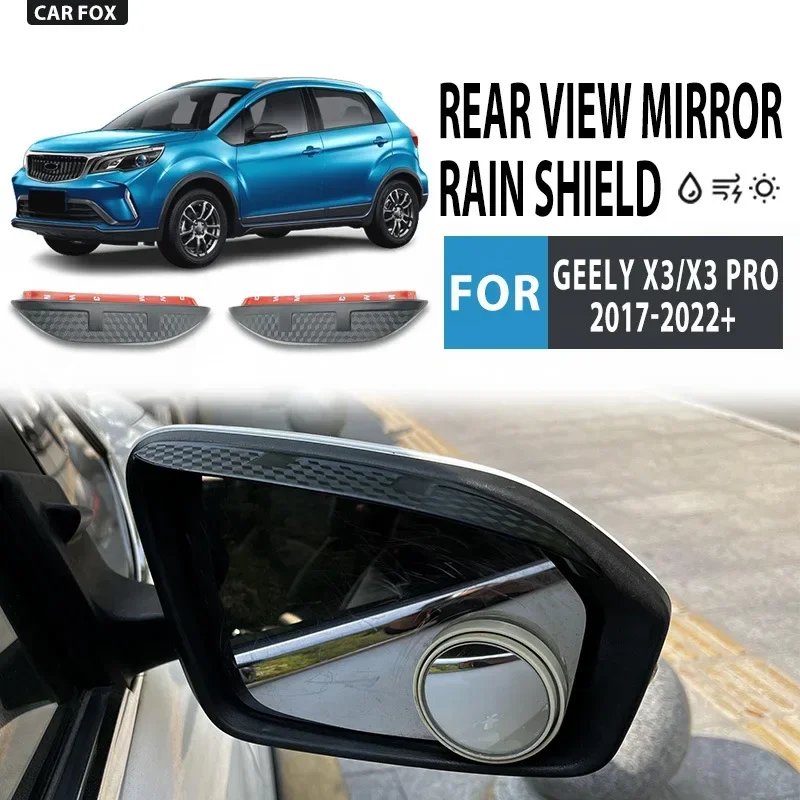 

For GEELY NEW VISION X3 Rear view mirror rain shield,Rear view mirror for rain protection