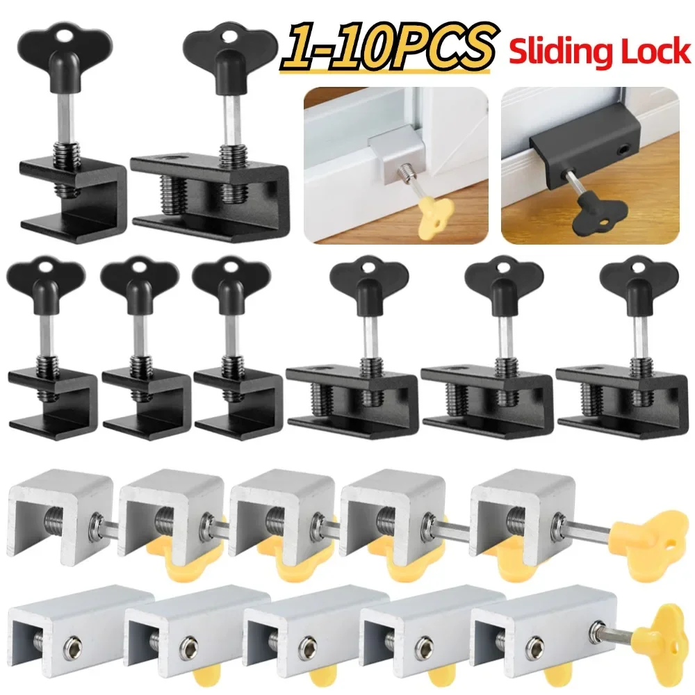 1-10 Stück Fenster Sicherheits schloss Grenze Schiebetür rahmen Fenster Drossel stopper Kinder Kinder Sicherheit Anti-Diebstahl Tür stopper
