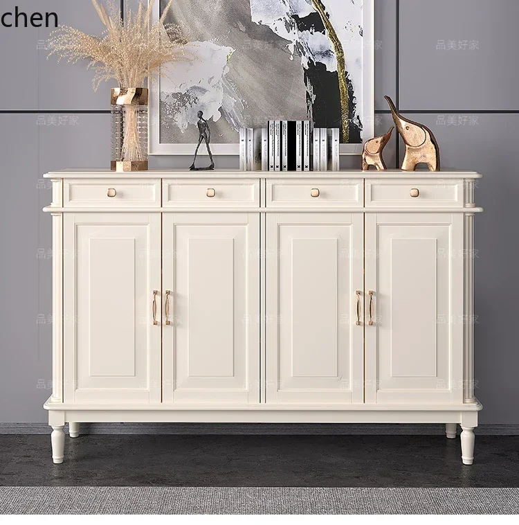 b11-7.1 Home Shoe Cabinet Entrance Cabinet Simple Modern Locker Large Capacity Solid Wood Storage