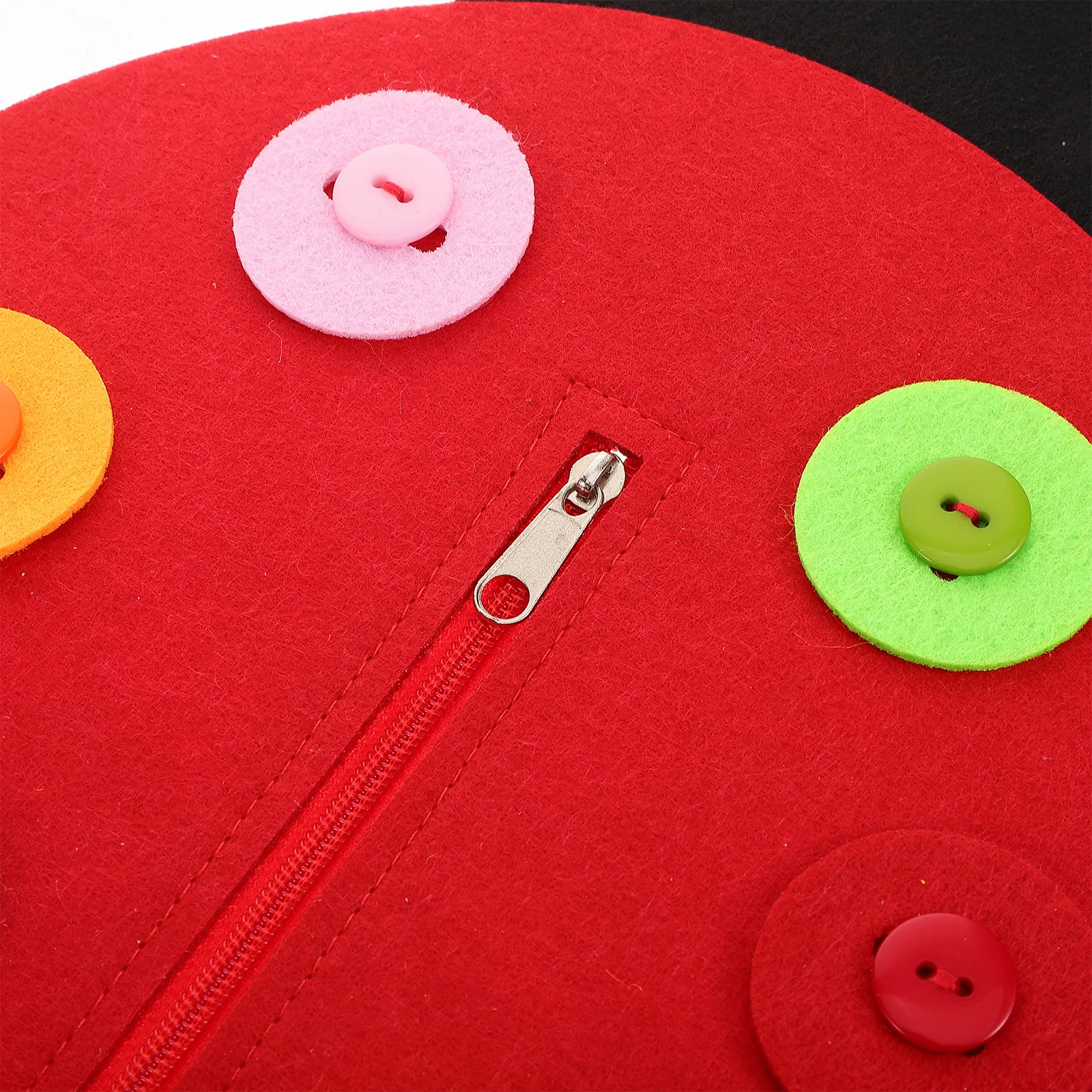 2 zestawy włókninowych tablic Montessori z guzikami dla maluchów, kolorowe tablice z zamkami błyskawicznymi dla dzieci, sensoryczne zajęcia edukacyjne dla przedszkolaków