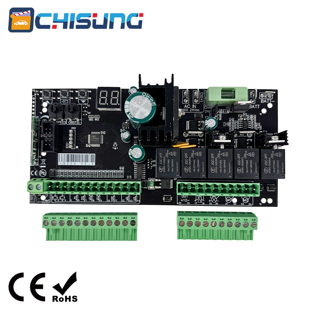 chisung-id200-automatic-gate-opener-control-board-for-modern-villa-12v-24v-output-single-or-double-swing-gate-operation-in-stock