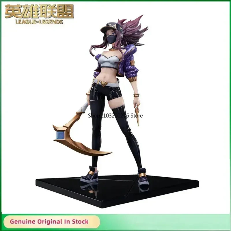 

Original LOL League of Legends K/DA Akali Game Dramatist The Rogue Assassin Statues 1/7 Action Figure Ornaments Model Toys