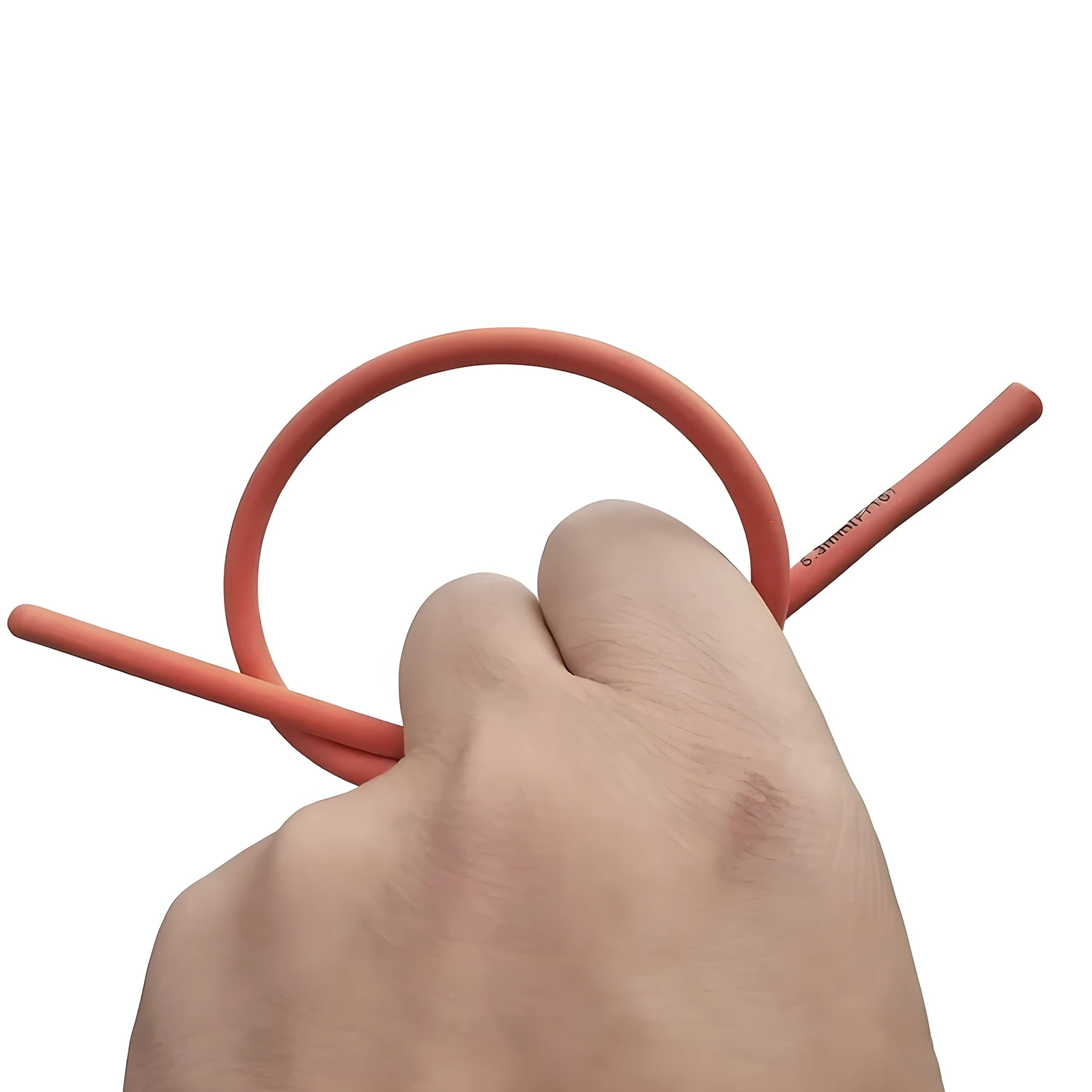 5 Stück Einweg-Gummi-Leitung, 38 cm, steriler Gummi-Katheter, Tierpflege-Werkzeuge, Futterbedarf für Haustiere – Detail 4