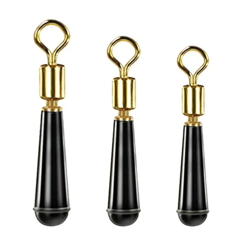 

652F 100 шт. высокопрочные латунные вертлюжки антикоррозийные рыболовные снасти с резиновым покрытием для профессиональных на