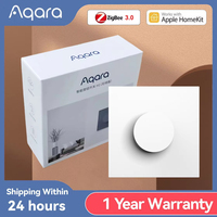 New Aqara Smart Wireless Dimmer Switch H1 Zigbee 3.0 Rotary Switch Intelligent Adjustment Light Brightness Work With Homekit APP