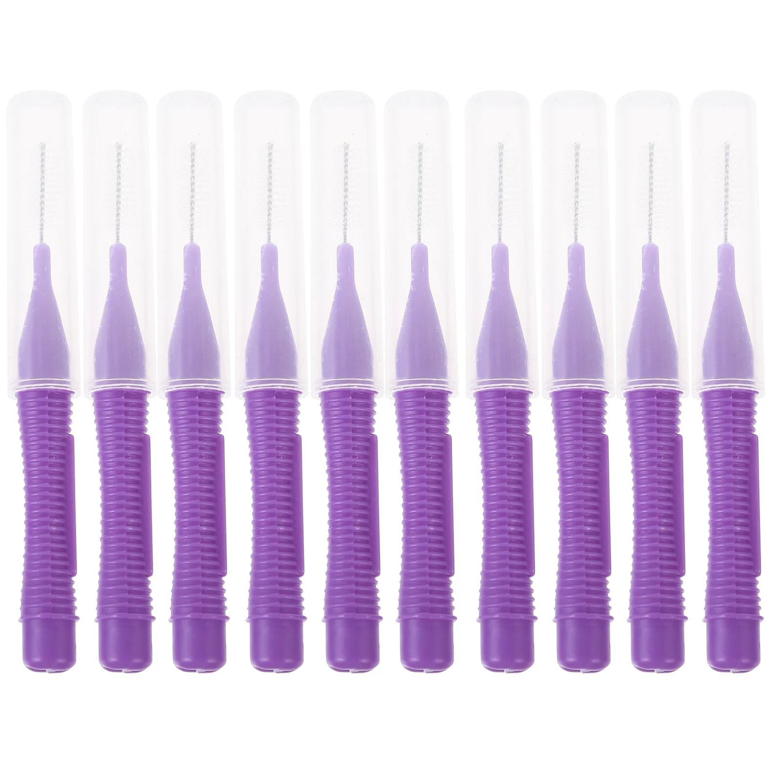 

10pcs Interdental Brushes For Teeth Cleaning Portable Oral Care Tool Remove Food Debris Floss Brush Cleaner Toothpick Brush