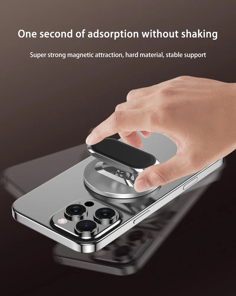 

Новый двусторонний магнитный кронштейн Magsafe, универсальный вращающийся держатель для телефона с тележкой для гольфа на открытом воздухе, 2025 г.