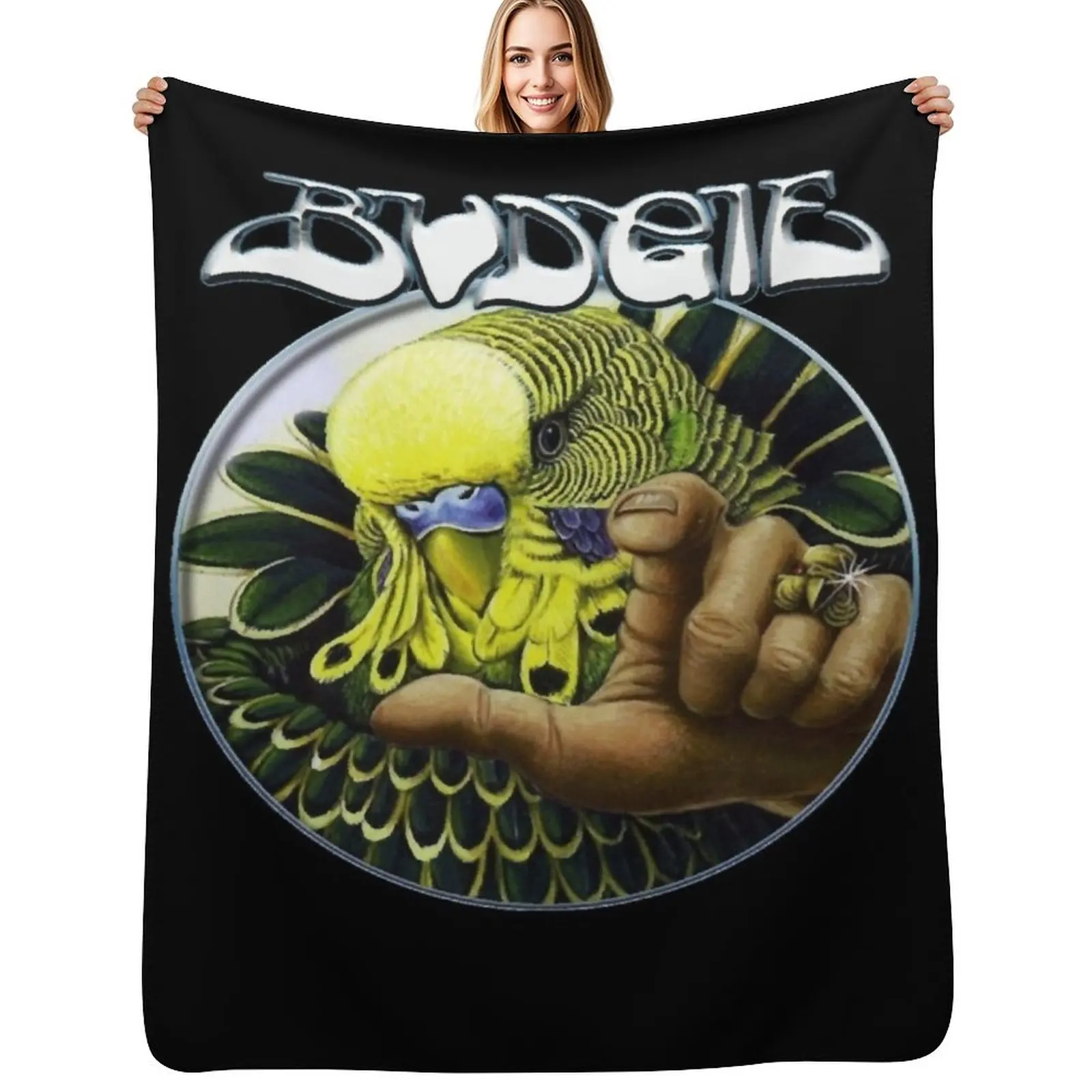 

BUDGIE BAND Essential Throw Blanket Luxury Throw Thin Luxury St Large Blankets