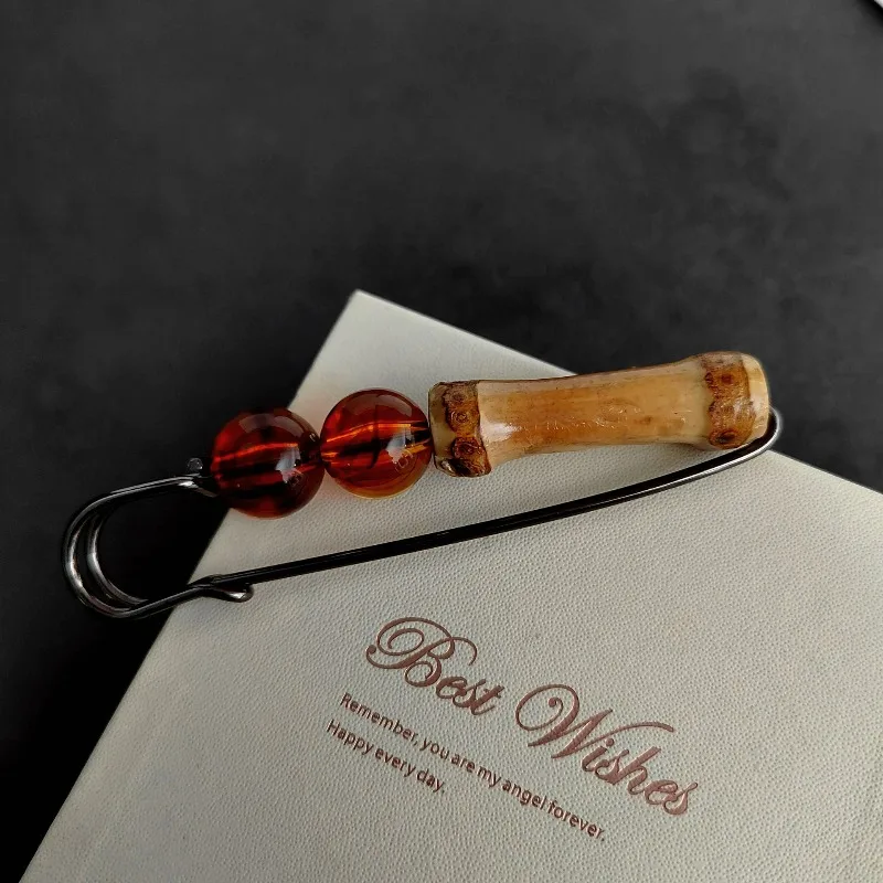 

Corduroy Large Brooches Scarf Collar Guard Against Showing Skin Spilla Pins Personalized Decorative Accessories DIY Decoration