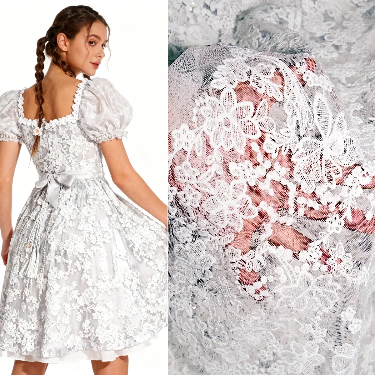 

Новая автомобильная кость, хлопковая нить, вышивка, кружевная ткань, сделай сам, аксессуары для скатерти, шитье, свадебное платье, юбка принцессы