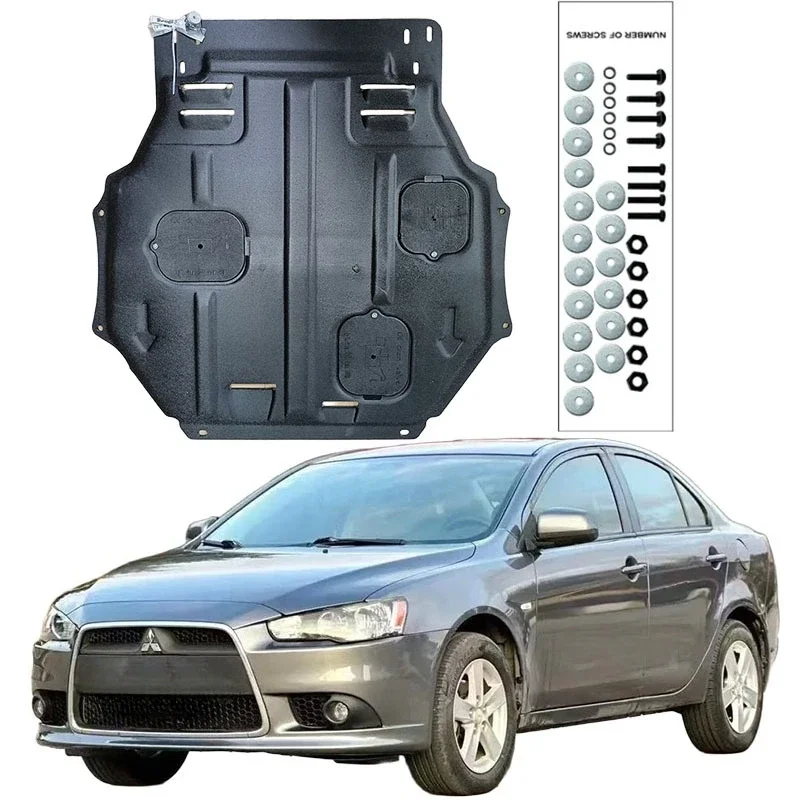 Protector de motor de aleación, guardabarros, placa protectora contra salpicaduras para Mitsubishi Chrysler Valiant Lancer ‌   2006-2016