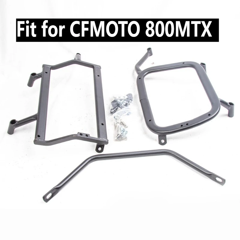 

Fit for CFMOTO 800MTX Motorcycle Side Frame Saddlebag Luggage Pannier Rack Trunk Travel Box Toolbox Bracket Mount Frame