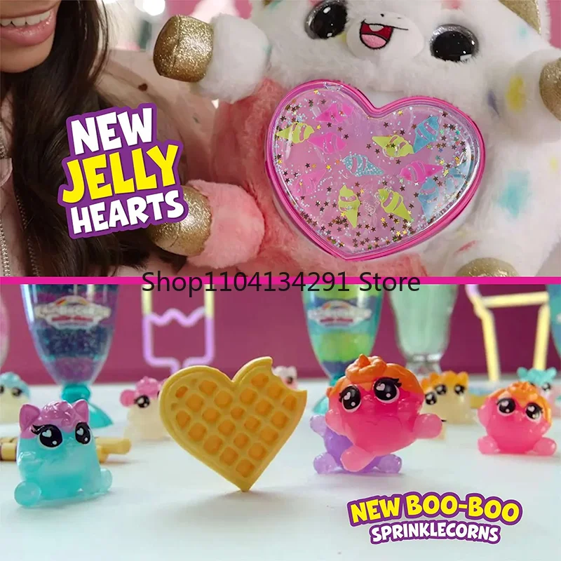 Zuru Rainbocorns Sweet Shake Surprise Unicorn Magic Egg Peluche elettronico Parlante Tazza di gelato magica Regali di compleanno per ragazze