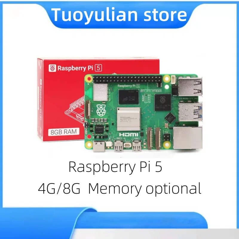 

For Raspberry Pi 5 development board For Raspberry Pi 5 4GB 8GB motherboard development board original kit 5V5A