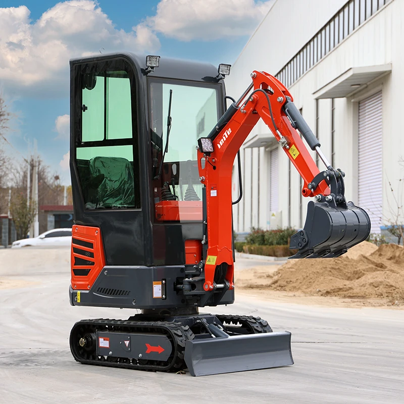 โรงงานจีน Ce Digger Micro Excavator ราคาซื้อ1ตันขนาดเล็กรถขุด0.8ตันฟรียุโรปการจัดส่งร้อน