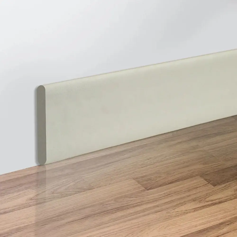 2M/Roll DIY Thickened Skirting Line Anti-collision Self Adhesive Wall Sticker Soft 3D Decoration Strips Bedroom